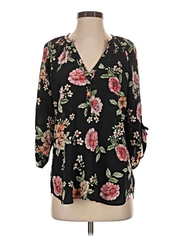 Yumi Kim 3/4 Sleeve Silk Top (view 1)