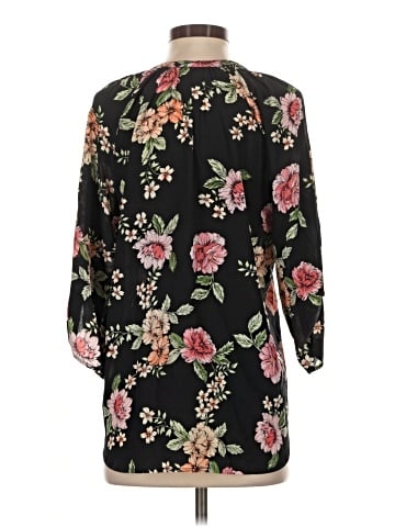 Yumi Kim 3/4 Sleeve Silk Top (view 2)