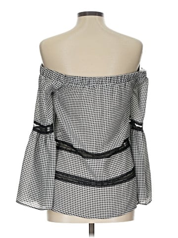 Belle + Sky 3/4 Sleeve Blouse (view 2)