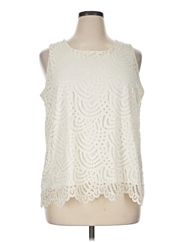 Worthington Sleeveless Blouse (view 1)