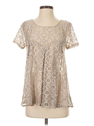 Akemi + Kin Short Sleeve Blouse (view 1)