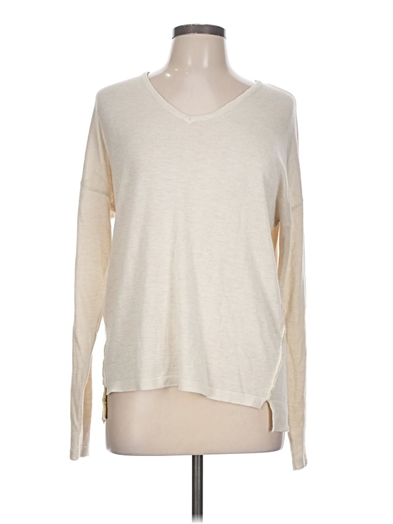 Pre-owned Poof Pullover Sweater In Ivory