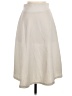 Doublju Solid Ivory Casual Skirt Size S - photo 1