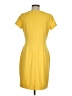 Ellen Tracy Solid Yellow Casual Dress Size 8 - photo 2
