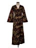 Alice + Olivia 100% Nylon Paisley Black Coat Size XS - Sm - photo 1
