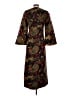Alice + Olivia 100% Nylon Paisley Black Coat Size XS - Sm - photo 2
