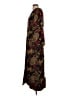 Alice + Olivia 100% Nylon Paisley Black Coat Size XS - Sm - photo 5