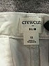 Crewcuts Outlet Solid Green Khakis Size 12 - photo 3