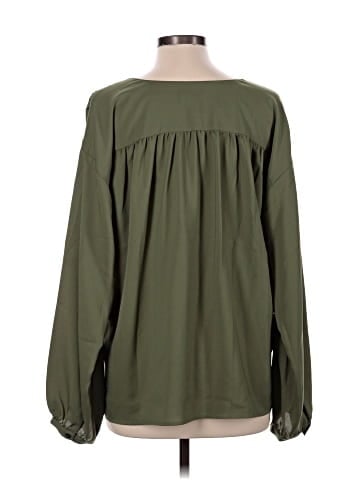 Ann Taylor Long Sleeve Blouse (view 2)