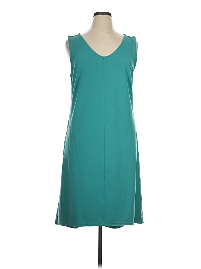 Pre-owned Toad And Co Casual Dress In Teal