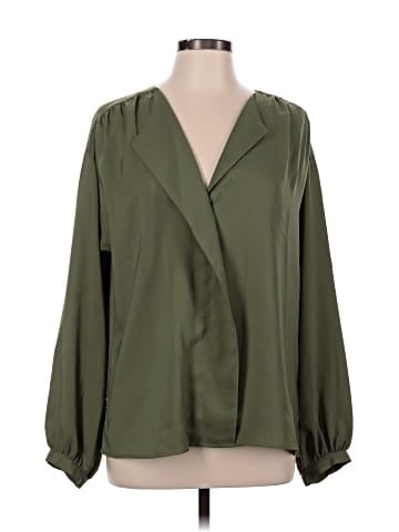 Ann Taylor Long Sleeve Blouse (view 1)