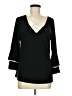 Boston Proper Black 3/4 Sleeve T-Shirt Size M - photo 1