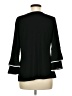 Boston Proper Black 3/4 Sleeve T-Shirt Size M - photo 2