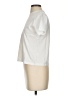 Mott & Bow 100% Cotton Solid Ivory Short Sleeve Turtleneck Size XS - photo 5