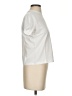 Mott & Bow 100% Cotton Solid Ivory Short Sleeve Turtleneck Size XS - photo 4