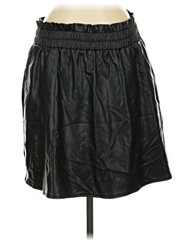 EDC Faux Leather Skirt (view 1)