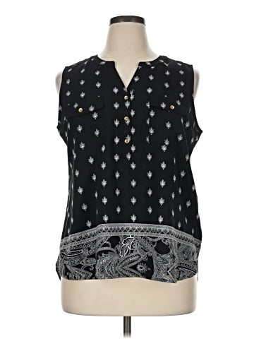 Croft & Barrow Sleeveless Blouse (view 1)