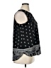 Croft & Barrow 100% Polyester Black Sleeveless Blouse Size XL (petite) - photo 4