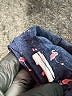 Gap Animal Print Blue Long Sleeve Button-Down Shirt Size XXL - photo 8