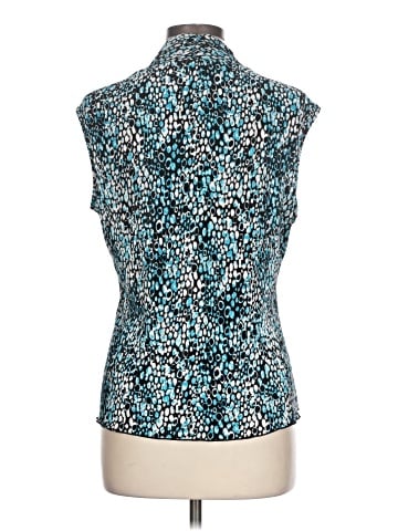 Brittany Black Sleeveless Blouse (view 2)