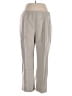 Kasper Solid Gray Linen Pants Size 16 - photo 1