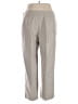 Kasper Solid Gray Linen Pants Size 16 - photo 2
