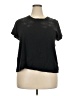 Ella Moss Black Short Sleeve T-Shirt Size XXL - photo 1