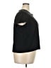 Ella Moss Black Short Sleeve T-Shirt Size XXL - photo 4