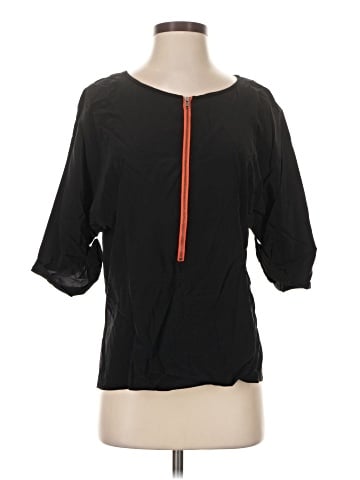 Daryl K 3/4 Sleeve Silk Top (view 1)