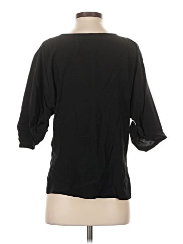 Daryl K 3/4 Sleeve Silk Top (view 2)