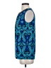 Roz & Ali 100% Polyester Blue Sleeveless Blouse Size S - photo 5