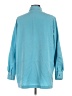 Travelsmith 100% Polyester Teal 3/4 Sleeve Blouse Size L - photo 2