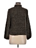 Lord & Taylor 100% Polyester Tweed Brown Turtleneck Sweater Size M (petite) - photo 1
