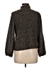 Lord & Taylor 100% Polyester Tweed Brown Turtleneck Sweater Size M (petite) - photo 2