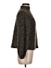 Lord & Taylor 100% Polyester Tweed Brown Turtleneck Sweater Size M (petite) - photo 4