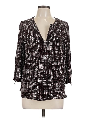 Gerard Darel 3/4 Sleeve Silk Top (view 1)