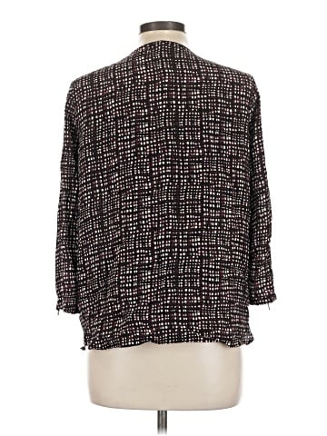 Gerard Darel 3/4 Sleeve Silk Top (view 2)