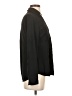 Express 100% Polyester Solid Black Long Sleeve Blouse Size S - photo 4