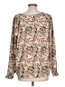 Jessica Simpson Brown Long Sleeve Blouse Size L - photo 2