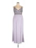 BHLDN 100% Polyester Gray Cocktail Dress Size 18 - photo 1