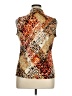 Relativity Brown Sleeveless Blouse Size XL - photo 2
