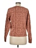 Lucky Brand Paisley Brown Pullover Sweater Size M - photo 2