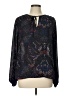 Violet & Claire 100% Polyester Black Long Sleeve Blouse Size L - photo 1