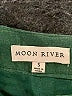 Moon River Solid Green Shorts Size S - photo 3