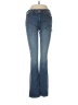 Express Hearts Blue Jeans Size 6 - photo 1