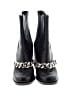 Givenchy 100% Leather Black Ankle Boots Size EU 40 1/2 - photo 2