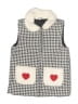 Kids Headquarters 100% Polyester Hearts White Vest Size 6X - photo 1