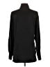 Max Mara 100% Silk Solid Black Long Sleeve Silk Top Size 4 - photo 2
