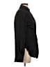 Max Mara 100% Silk Solid Black Long Sleeve Silk Top Size 4 - photo 4