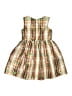 Bonnie Jean Plaid Brown Dress Size 5 - photo 2